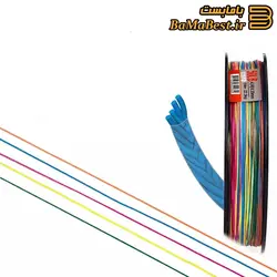 نخ ماهیگیری براید 4X - FTK - شماره 3.0 مولتی کالر 114m