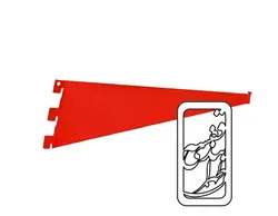 لچکی فروشگاهی 30 سانتی قرمز