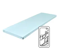 صفحه قفسه فروشگاهی 80*30 سفید