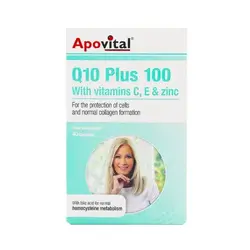 کپسول کیوتن پلاس 100 آپوویتال 40 عددی | حفظ سلامت قلب با ترکیبات آنتی اکسیدانی