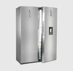 یخچال فریزر دو قلو دوو مدل D4 LF-0020 SS