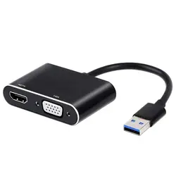 مبدل USB3.0 به VGA+HDMI+AUDIO فرانت FN-U3DVH