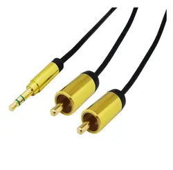 کابل ١ به 2 صدا استریو فرانت 1.5 متری