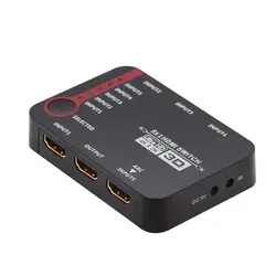 سوئيچ 5 پورت HDMI با ریموت کنترل لیمستون