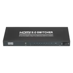 سوئيچ 8 پورت HDMI با ریموت کنترل تی سی تی