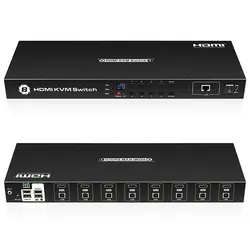 سوئيچ کی وی اِم 8 پورت HDMI لیمستون