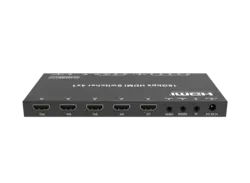 سوئيچ 4 پورتHDMI v2.0 با خروجي صدا + RS232 فرانت