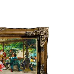 تابلو فرش ماشینی طرح سایه بان عشق 6