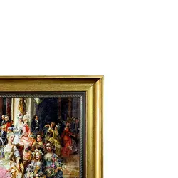 تابلو فرش ماشینی طرح جشن پاپ 5