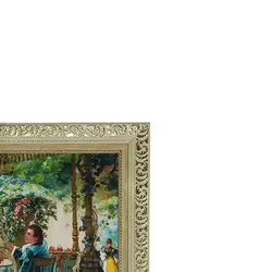 تابلو فرش ماشینی طرح سایه بان عشق 7