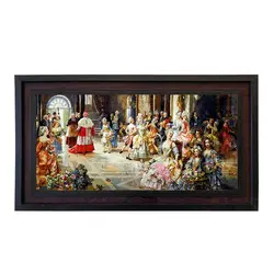 تابلو فرش ماشینی طرح جشن پاپ 9