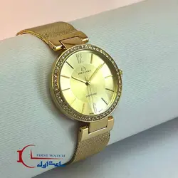 ساعت مچی آریس گلد بند استیل زنانه مدل4112