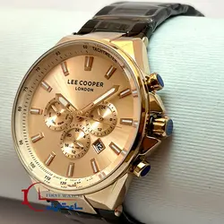 ساعت مچی لی کوپر بند استیل مردانه مدل 7381-Lc850