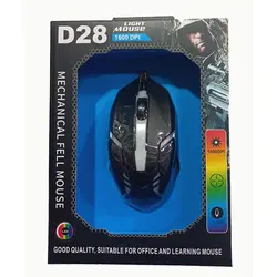 ماوس طرح گیم مدل D28