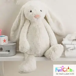 عروسک پولیش - خرگوش جلی کت گوش دراز (دارای سایزبندی و رنگبندی) - شروع قیمت از: