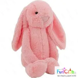 عروسک پولیش - خرگوش جلی کت گوش دراز (دارای سایزبندی و رنگبندی) - شروع قیمت از: