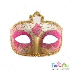 ماسک بالماسکه ونیزی طرح گیپوردار (دارای رنگبندی)