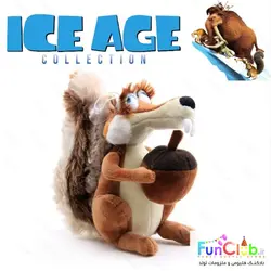 عروسک پولیش نانو - کالکشن ICEAGE شخصیت سنجاب اسکرات دختر 20 سانت (اورجینال)