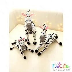 عروسک پولیش نانو - کالکشن Madagascar شخصیت گورخر مارتی 25 سانت (اورجینال DreamWorks)