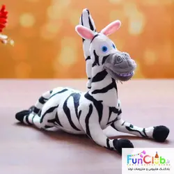 عروسک پولیش نانو - کالکشن Madagascar شخصیت گورخر مارتی 25 سانت (اورجینال DreamWorks)