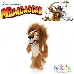 عروسک پولیش نانو - کالکشن Madagascar شخصیت شیر الکس 25 سانت (اورجینال DreamWorks)