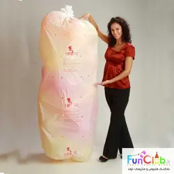 پکیج بادکنک آرایی آماده نصب - دیزاین مشکی طلایی نقره ای