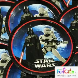 لوازم پذیرایی تم جنگ ستارگان (Star Wars) - شروع قیمت از :