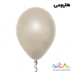 بادکنک هلیومی کریستال+ سفید شنی