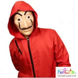 ماسک مدل سالوادور دالی - خانه کاغذی - درجه 1