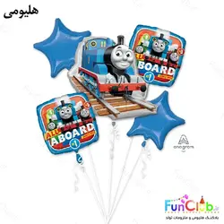 پکیج بادکنک هلیومی فویلی شخصیت قطار توماس (5عدد)