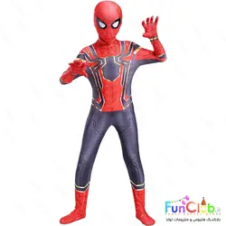 لباس کودک پسرانه ابر قهرمان اسپایدرمن دیزاین InfinityWar استرچ (جدید 2024)