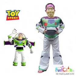 لباس کودک پسرانه توی استور باز لایتیر (ToyStory-BuzzLightyear) عضلانی