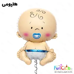 بادکنک هلیومی فویلی سایز بزرگ طرح نوزاد پسر 1