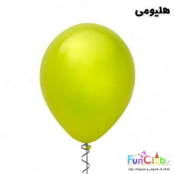 بادکنک هلیومی کریستال+ زرد شارترز