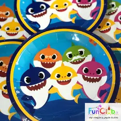 لوازم پذیرایی تم بیبی شارک (BabyShark) - شروع قیمت از :