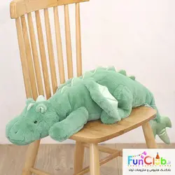 عروسک پولیش - اژدها خوابیده بالشتی (2024-LimitedEdition) سبز ماکارون (دارای سایزبندی) - شروع قیمت از: