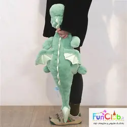 عروسک پولیش - اژدها خوابیده بالشتی (2024-LimitedEdition) سبز ماکارون (دارای سایزبندی) - شروع قیمت از: