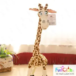 عروسک پولیش نانو - کالکشن Madagascar شخصیت زرافه ملمن 40 سانت (اورجینال DreamWorks)