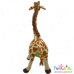 عروسک پولیش نانو - کالکشن Madagascar شخصیت زرافه ملمن 40 سانت (اورجینال DreamWorks)