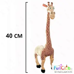 عروسک پولیش نانو - کالکشن Madagascar شخصیت زرافه ملمن 40 سانت (اورجینال DreamWorks)