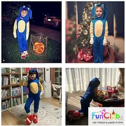 لباس کودک پسرانه سونیک (Sonic)