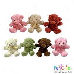 عروسک پولیش - خرس راس 25 سانت (دارای رنگبندی)