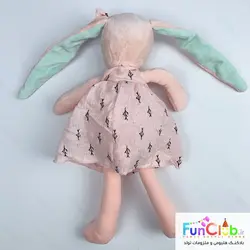 عروسک پولیش نانو - خرگوش ناز گوش دراز صورتی پاستل (دارای سایزبندی و رنگبندی) - شروع قیمت از: