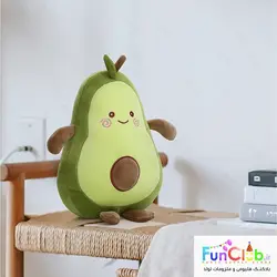 عروسک پولیش نانو - آووکادو 25 سانت سبز