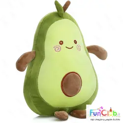 عروسک پولیش نانو - آووکادو 25 سانت سبز