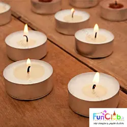 شمع وارمر 50 عددی سفید