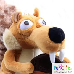 عروسک پولیش نانو - کالکشن ICEAGE شخصیت سنجاب اسکرات پسر 20 سانت (اورجینال)