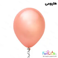 بادکنک هلیومی کریستال+ کوارتز صورتی