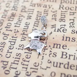 آویز گردنبند نقره زنانه مدل قوچ جواهر نشان AMT-M102