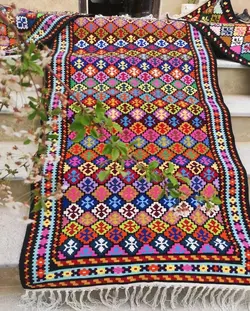 گلیم نخی آکرولیک کد 102186